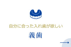 自分に合った入れ歯が欲しい、義歯